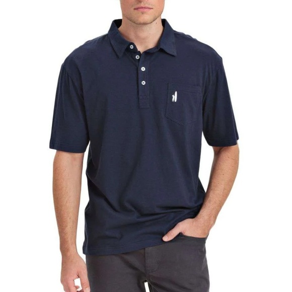 johnnie-O Other - Johnnie-O Navy Polo The Original 4-Button short sleeve shirt embroidered logo